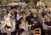 Pierre-Auguste Renoir Le Moulin de la Galette oil painting reproduction